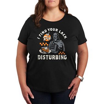Plus Size Star Wars Darth Vader Graphic Tee