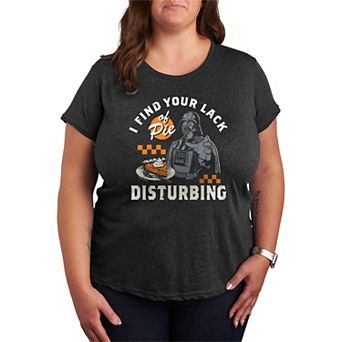 Plus Size Star Wars Darth Vader Graphic Tee