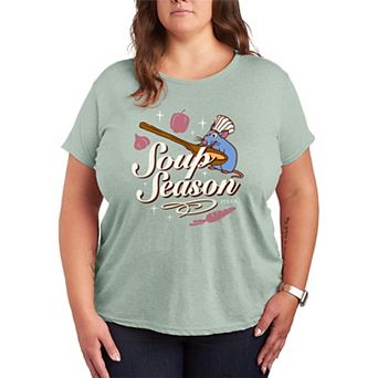 Plus Size Disney / Pixar's Ratatouille "Soup Season" Remy Graphic Tee