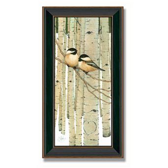 "Love Birds" Framed Canvas Art by Scott Kennedy
