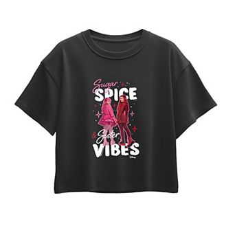 Girls 7-16 Disney's Descendants 5 "Sugar Spice & Sister Vibes" Boxy Tee