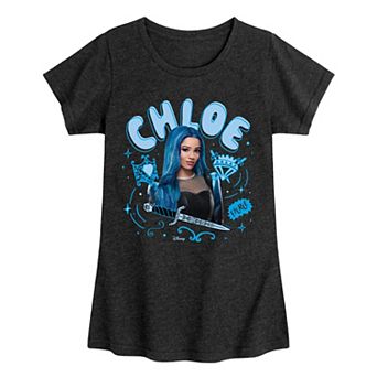 Girls 7-16 Disney's Descendants 5 Chloe Doodles Graphic Tee