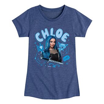 Girls 7-16 Disney's Descendants 5 Chloe Doodles Graphic Tee