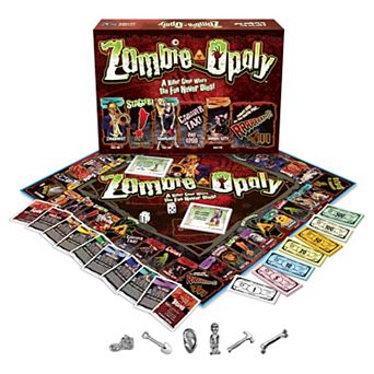 Late For The Sky Zombie-Opoly Board Game
