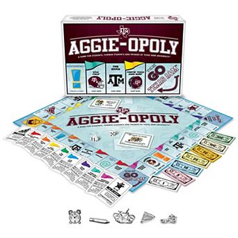 Late For The Sky Aggie-Opoly Board Game