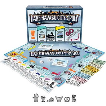 Late For The Sky Lake Havasu City-Opoly Board Game