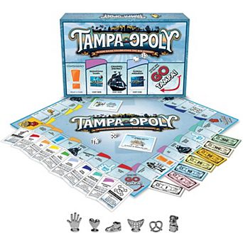 Late For The Sky Tampa-Opoly Board Game