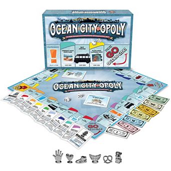 Late For The Sky Ocean City-Opoly Board Game