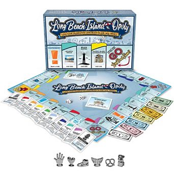 Late For The Sky Long Beach Island-Opoly Board Game