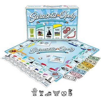 Late For The Sky Sarasota-Opoly Board Game