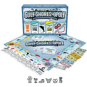 Late For The Sky Gulf Shores-Opoly Board Game