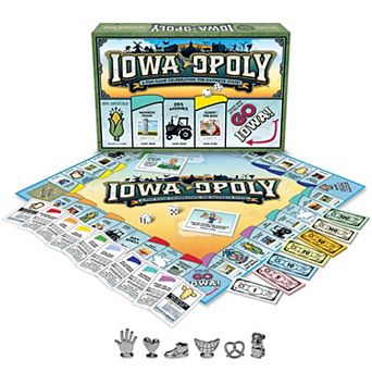 Late For The Sky Iowa-Opoly Board Game