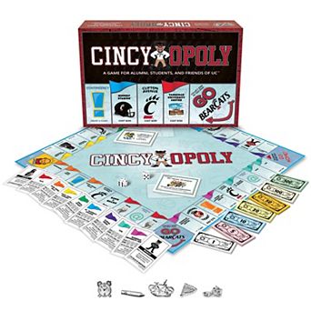 Late For The Sky Cincy-Opoly Board Game
