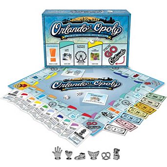 Late For The Sky Orlando-Opoly Board Game