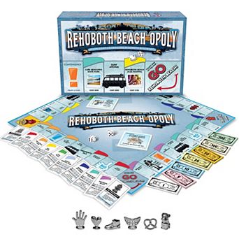 Late For The Sky Rehoboth Beach-Opoly Board Game