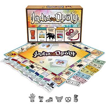 Late For The Sky India-Opoly Board Game