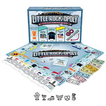 Late For The Sky Little Rock-Opoly Board Game