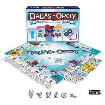 Late For The Sky Dallas-Opoly Board Game