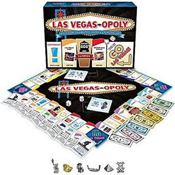 Late For The Sky Las Vegas-Opoly Board Game