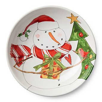 Certified International Snowman Delight Serving Bowl