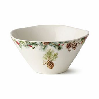 Certified International Woodland 4 pc Ice Cream Bowl Set