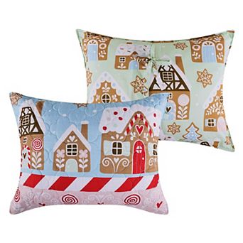 Greenland Home Fashions Gingerbread Lane Sham