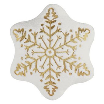 Greenland Home Fashions Holiday Snowflake Decorative Pillow