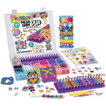 Rainbow Loom Mega Loom Duo 2 pc Rubber Band Craft Kit