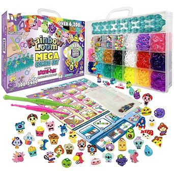 Rainbow Loom Loomi-Pals Mega Combo Set Featuring 680 Glow in the Dark Rubber Bands