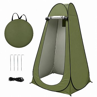 Pop Up Portable Camping Shower Tent Changing Room Waterproof UV Protection
