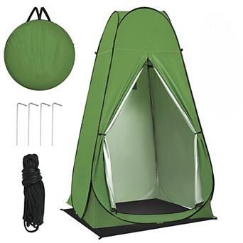 Portable Pop Up Changing Room Tent UV Protection Camping Outdoor Shower Shelter With Carry Bag