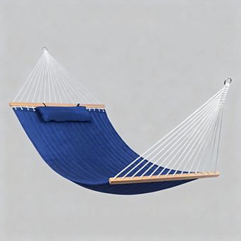12 Ft Double Quilted Hammock 2 Person 450lbs