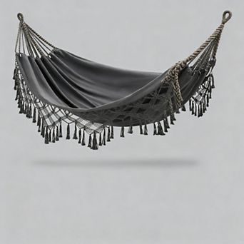 Double Hammock Cotton Canvas 450lbs Portable