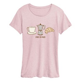 Women's Emily in Paris Parisian Breakfast Graphic Tee