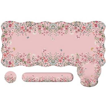 Mouse Pad Wrist Rest Set Gaming Desk Mat