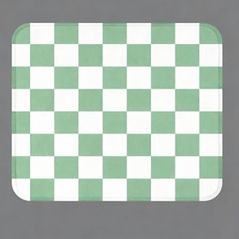 Checkered Mouse Pad Waterproof Non-slip Rubber Base