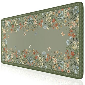 Cute Floral Gaming Mouse Pad Anti-Slip Desk Mat