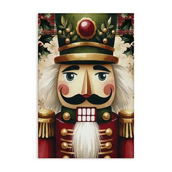 Stupell Home Decor Traditional Festive Nutcracker Wall Art