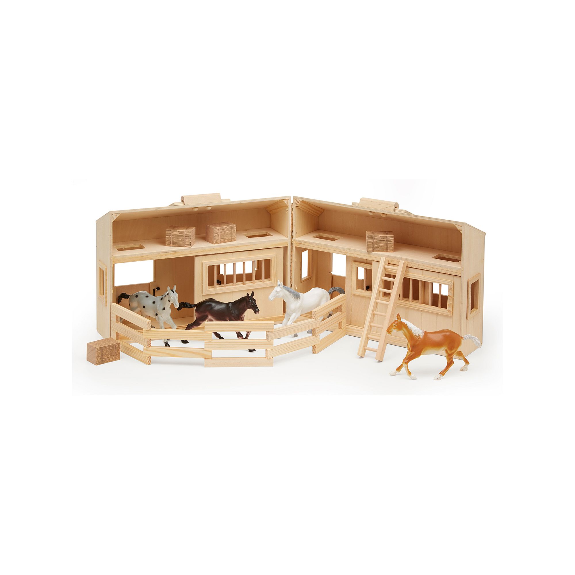 Melissa & Doug Fold & Go Stable, Multi