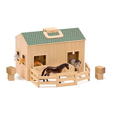 Melissa and Doug Fold and Go Stable