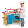  Melissa  Doug  Cook s Corner Wooden Kitchen  Playset 