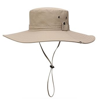 Swtroom Fishing Hiking Hat for Men Waterproof Sun Hat Wide Brim Summer UV Protection Hat UPF 50+