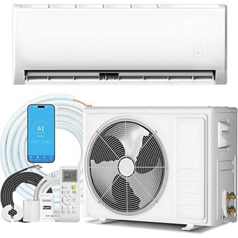 9000BTU 115V WIFI Mini Split Air Conditioner & Heater