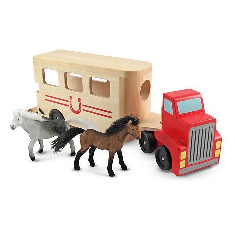 Детские фигурки Melissa & Doug Horse Carrier Set