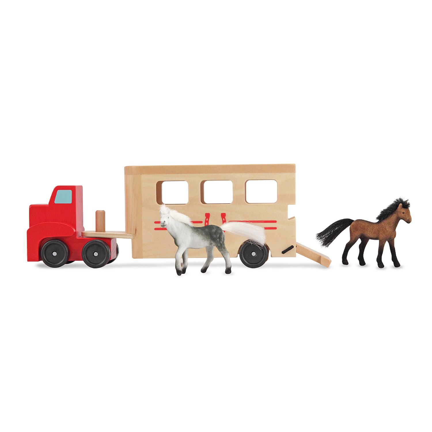 Детские фигурки Melissa & Doug Horse Carrier Set — фото 4