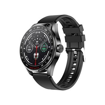 Round Smart Watch with Built-in Bluetooth 5.3 Earbuds,1.46"TFT Screen,Health Monitor for Men Women