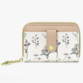 PU Leather Wallet for Women, Large Capacity Lightweight Compact Card Coin Pouch for Travel Daily Use