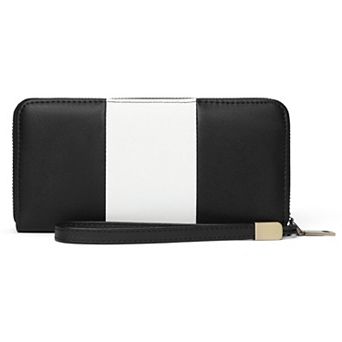 RFID Blocking Long Wallet for Women, 36 Card Slots Large Capacity Clutch for Travel Daily Use