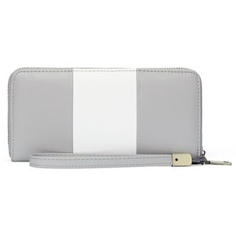 RFID Blocking Long Wallet for Women, 36 Card Slots Large Capacity Clutch for Travel Daily Use