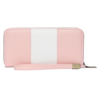 RFID Blocking Long Wallet for Women, 36 Card Slots Large Capacity Clutch for Travel Daily Use